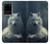 S1516 White Wolf Case For Samsung Galaxy S20 Plus, Galaxy S20+