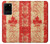 S1603 Canada Flag Old Vintage Case For Samsung Galaxy S20 Plus, Galaxy S20+