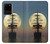 S2897 Pirate Ship Moon Night Case For Samsung Galaxy S20 Plus, Galaxy S20+