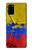 S3306 Colombia Flag Vintage Football Graphic Case For Samsung Galaxy S20 Plus, Galaxy S20+