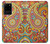 S3402 Floral Paisley Pattern Seamless Case For Samsung Galaxy S20 Plus, Galaxy S20+