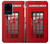 S0058 British Red Telephone Box Case For Samsung Galaxy S20 Ultra