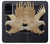S1383 Paper Sculpture Eagle Case For Samsung Galaxy S20 Ultra