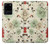 S2179 Flower Floral Vintage Art Pattern Case For Samsung Galaxy S20 Ultra
