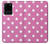 S2358 Pink Polka Dots Case For Samsung Galaxy S20 Ultra