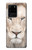 S2399 White Lion Face Case For Samsung Galaxy S20 Ultra