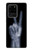 S3101 X-ray Peace Sign Fingers Case For Samsung Galaxy S20 Ultra