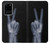 S3101 X-ray Peace Sign Fingers Case For Samsung Galaxy S20 Ultra