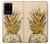 S3490 Gold Pineapple Case For Samsung Galaxy S20 Ultra