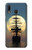 S2897 Pirate Ship Moon Night Case For Samsung Galaxy A20, Galaxy A30