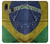 S3297 Brazil Flag Vintage Football Graphic Case For Samsung Galaxy A20, Galaxy A30