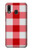S3535 Red Gingham Case For Samsung Galaxy A20, Galaxy A30