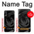 S1598 Black Rose Case For Samsung Galaxy A20e