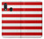 S2364 Red and White Striped Case For Samsung Galaxy A20e