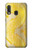 S2713 Yellow Snake Skin Graphic Printed Case For Samsung Galaxy A20e