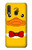 S2760 Yellow Duck Tuxedo Cartoon Case For Samsung Galaxy A20e