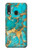 S2906 Aqua Turquoise Stone Case For Samsung Galaxy A20e S2906 Aqua Turquoise Stone Case For Samsung Galaxy A20e