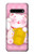 S3025 Pink Maneki Neko Lucky Cat Case For LG V60 ThinQ 5G