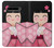 S3042 Japan Girl Hina Doll Kimono Sakura Case For LG V60 ThinQ 5G