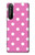 S2358 Pink Polka Dots Case For Sony Xperia 1 II