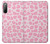 S2213 Pink Leopard Pattern Case For Sony Xperia 10 II