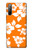 S2245 Hawaiian Hibiscus Orange Pattern Case For Sony Xperia 10 II