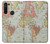 S3418 Vintage World Map Case For Motorola Moto G8 Power