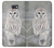 S1566 Snowy Owl White Owl Case For Samsung Galaxy J7 Prime