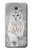 S1566 Snowy Owl White Owl Case For Samsung Galaxy J7 Prime