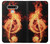 S0493 Music Note Burn Case For LG Stylo 6