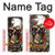 S0753 Skull Wing Rose Punk Case For LG Velvet