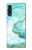 S3399 Green Marble Graphic Print Case For LG Velvet