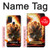 S0863 Hell Fire Skull Case For Samsung Galaxy A21s