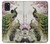 S2773 Peacock Chinese Brush Painting Case For Samsung Galaxy A21s