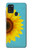S3039 Vintage Sunflower Blue Case For Samsung Galaxy A21s