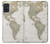 S0604 World Map Case For Samsung Galaxy A51 5G