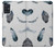 S3085 Feather Paint Pattern Case For Samsung Galaxy A51 5G
