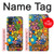 S3281 Colorful Hippie Flowers Pattern Case For Samsung Galaxy A51 5G [for A51 5G only. NOT for A51]