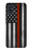 S3472 Firefighter Thin Red Line Flag Case For Samsung Galaxy A51 5G