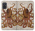 S2801 Vintage Octopus Case For Samsung Galaxy A71 5G