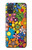S3281 Colorful Hippie Flowers Pattern Case For Samsung Galaxy A71 5G