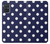 S3533 Blue Polka Dot Case For Samsung Galaxy A71 5G