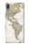 S0604 World Map Case For Sony Xperia L3