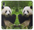 S1073 Panda Enjoy Eating Case For Sony Xperia L3