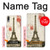 S2108 Eiffel Tower Paris Postcard Case For Sony Xperia L3