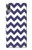 S2345 Navy Blue Shavron Zig Zag Pattern Case For Sony Xperia L3