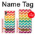 S2362 Rainbow Colorful Shavron Zig Zag Pattern Case For Sony Xperia L3