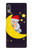 S2849 Cute Sleepy Owl Moon Night Case For Sony Xperia L3