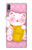 S3025 Pink Maneki Neko Lucky Cat Case For Sony Xperia L3