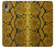 S3365 Yellow Python Skin Graphic Print Case For Sony Xperia L3